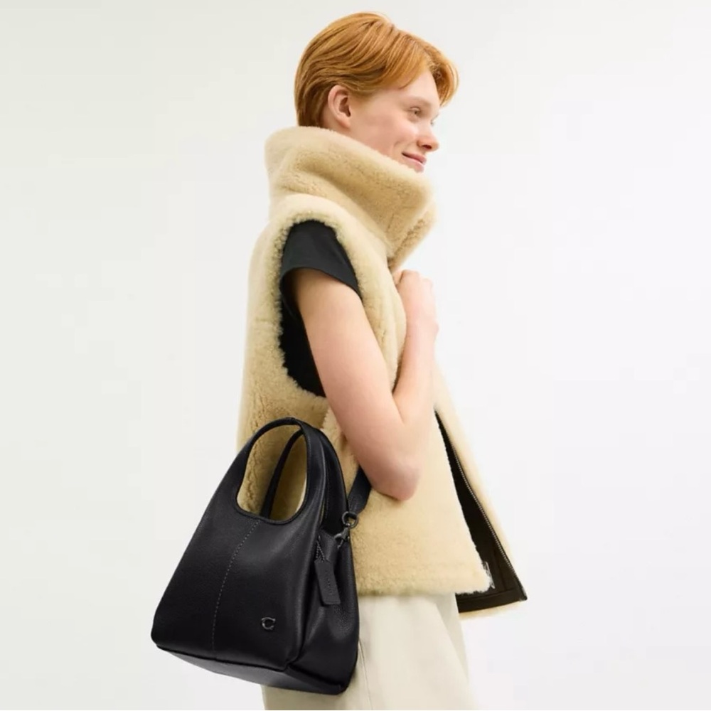 COACH Lana 23 black with black hardware